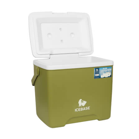 กระติกน้ำแข็งเก็บความเย็น ICEBASE รุ่น CLP-306GN (URANUS) ขนาด 28 ลิตร สีเขียว_2